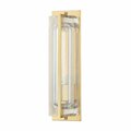 Hudson Valley 1 Light Wall sconce 1731-AGB